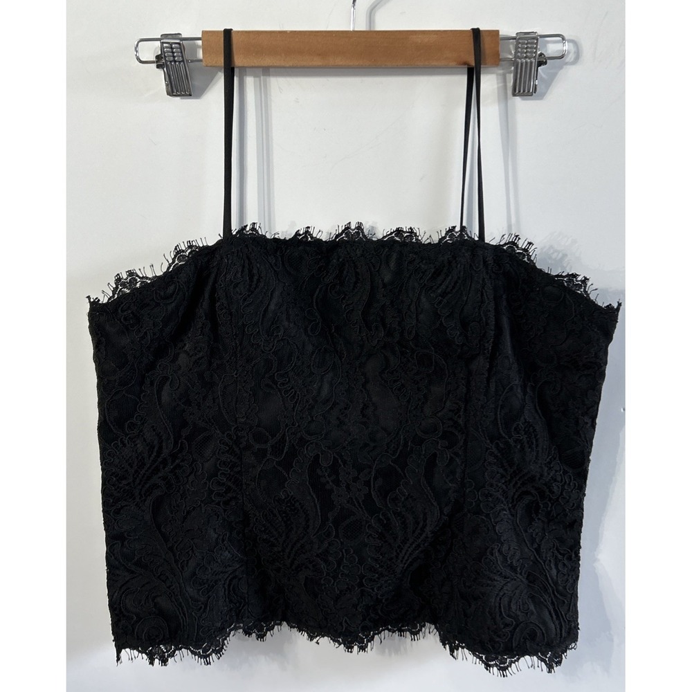 Victoria's Secret Vintage 90s Lace Corset Bustier S Large Hook & Eye Clasp EC